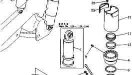 Крышка 569-50-12421  Komatsu