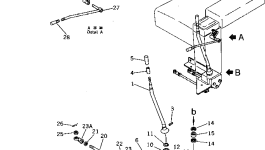 Вал 134-43-25120 Komatsu