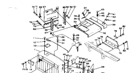 Кронштейн 287-54-11540 Komatsu