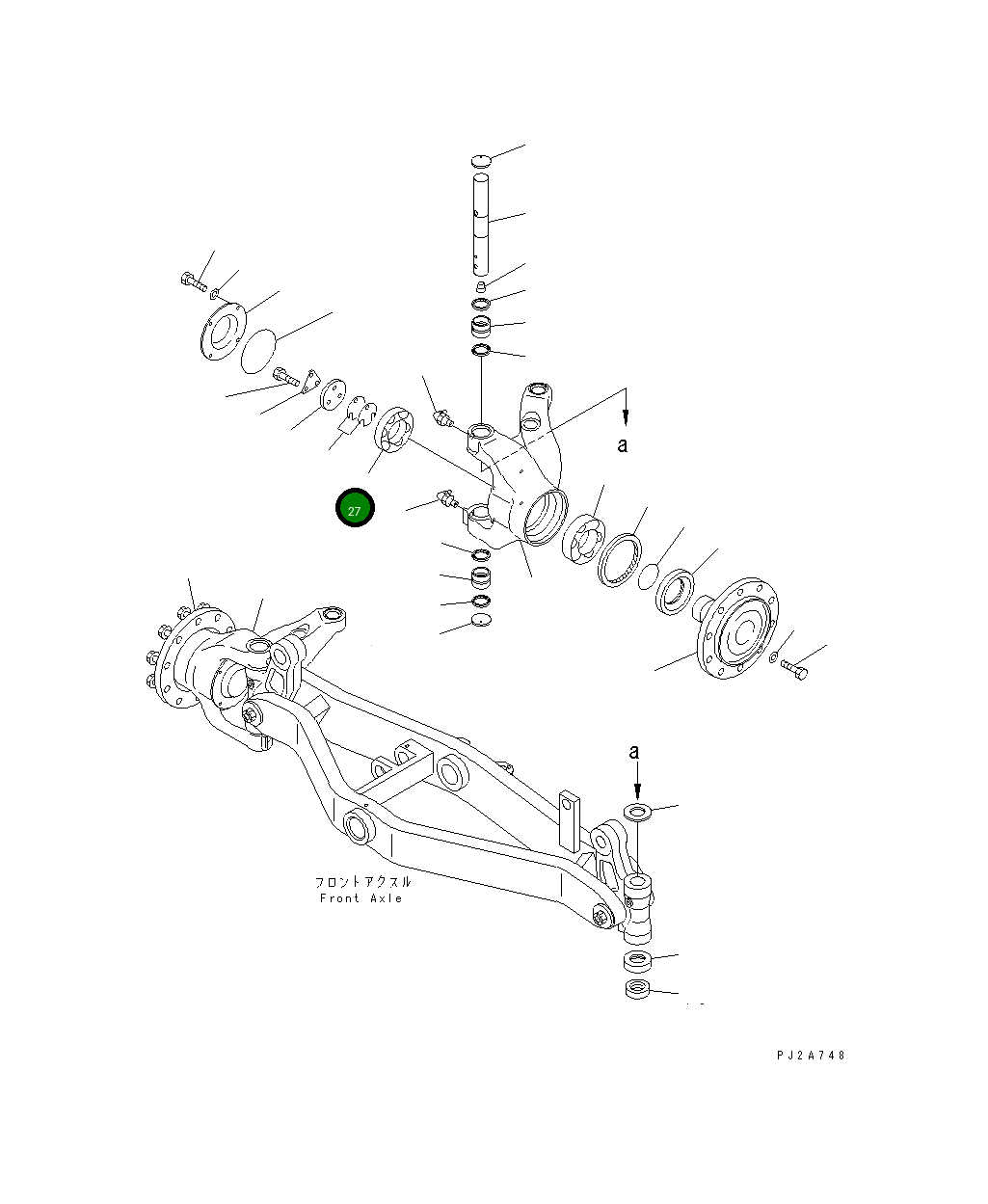 Подшипник 06002-32216 Komatsu
