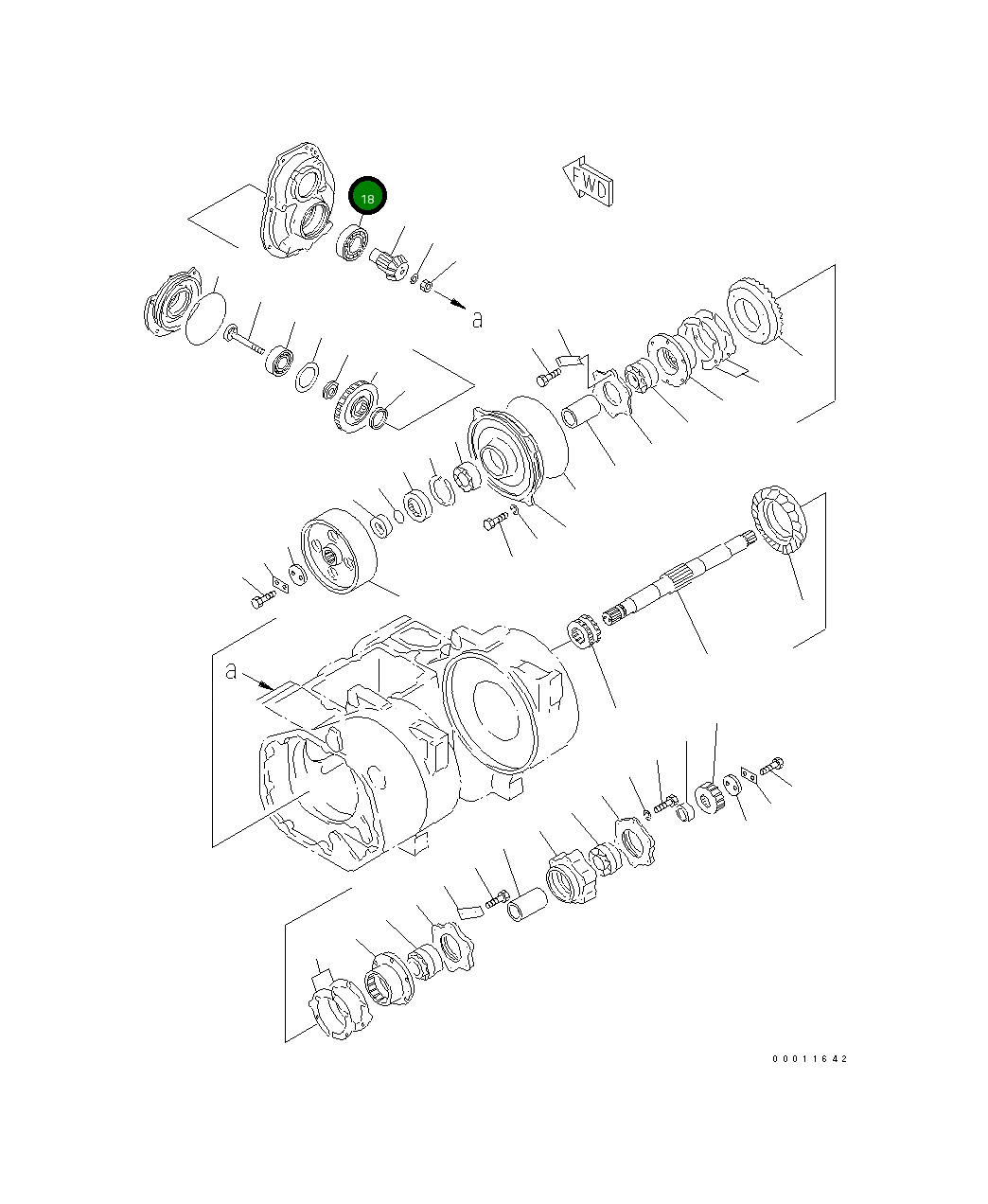 Подшипник 06302-30209 Komatsu