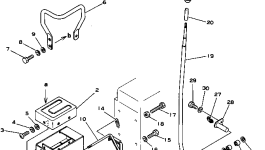 Рычаг 145-43-42120 Komatsu