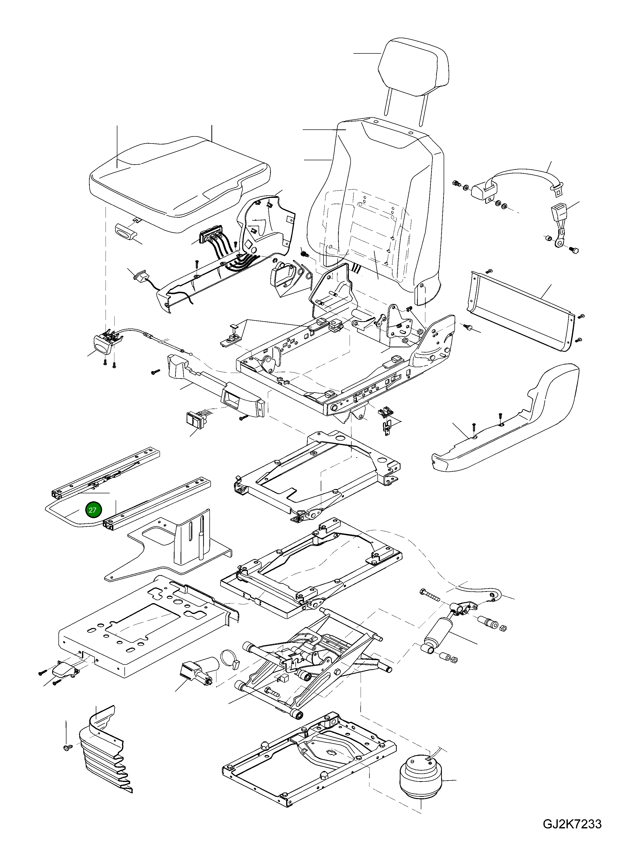 Рычаг 421-57-H0R29 Komatsu