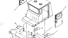 Крышка 561-90-41930 Komatsu