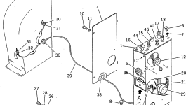 Панель 234-06-31161 Komatsu