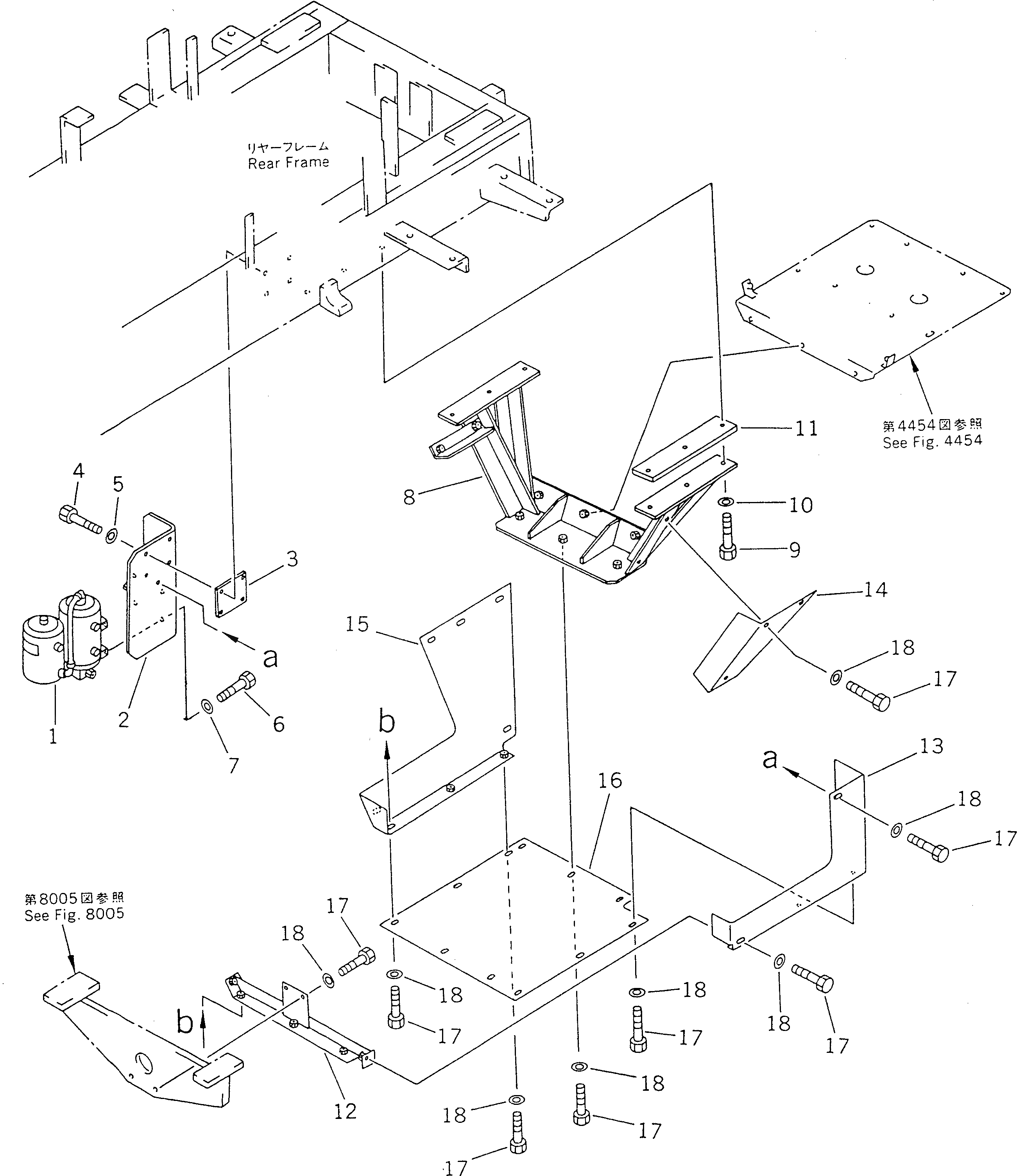 Крышка 234-A44-3760 Komatsu