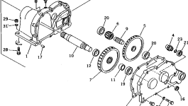 Шестерня 268-05-00107 Komatsu