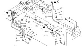 Крышка 569-35-31340  Komatsu