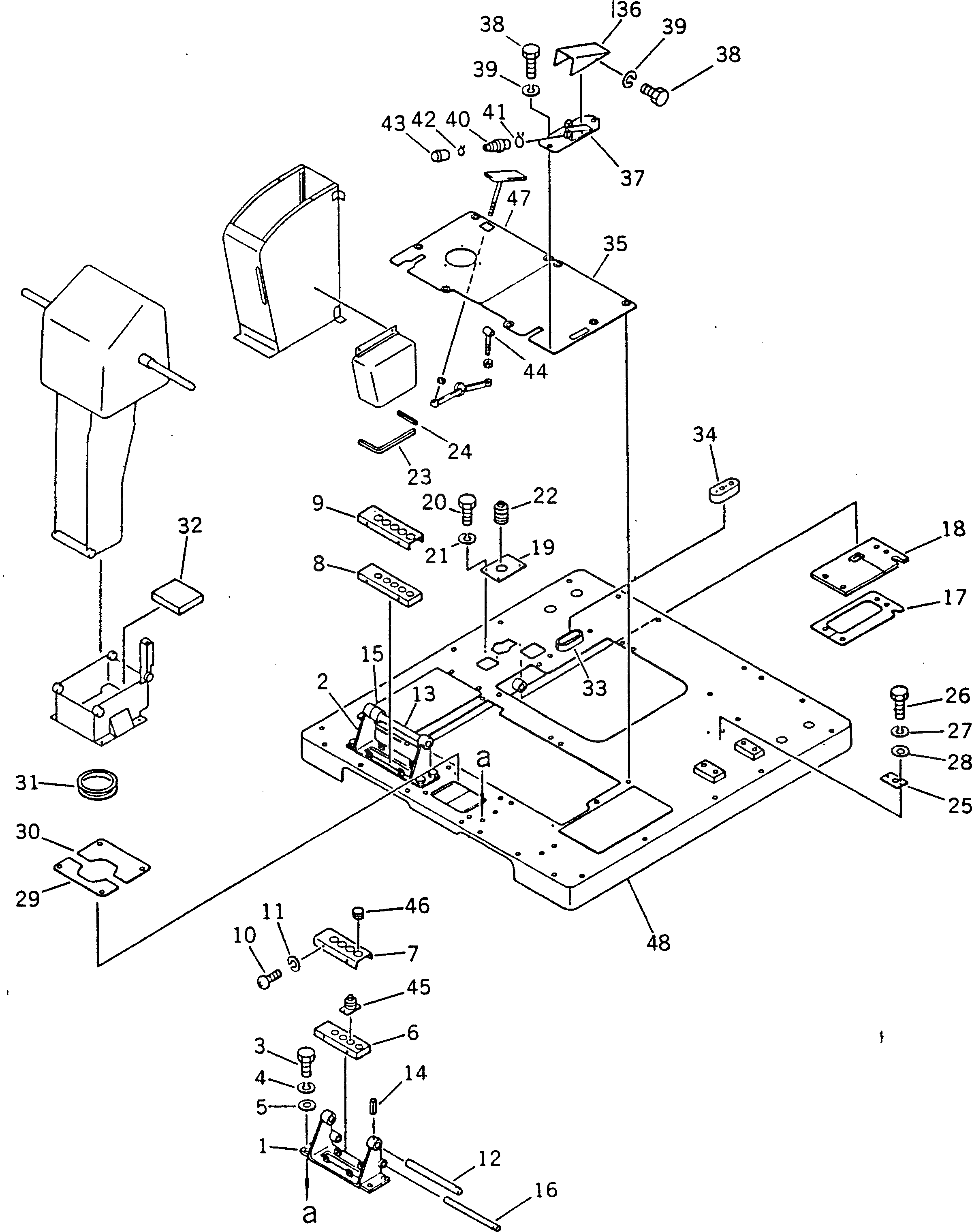 Крышка 232-856-9880 Komatsu