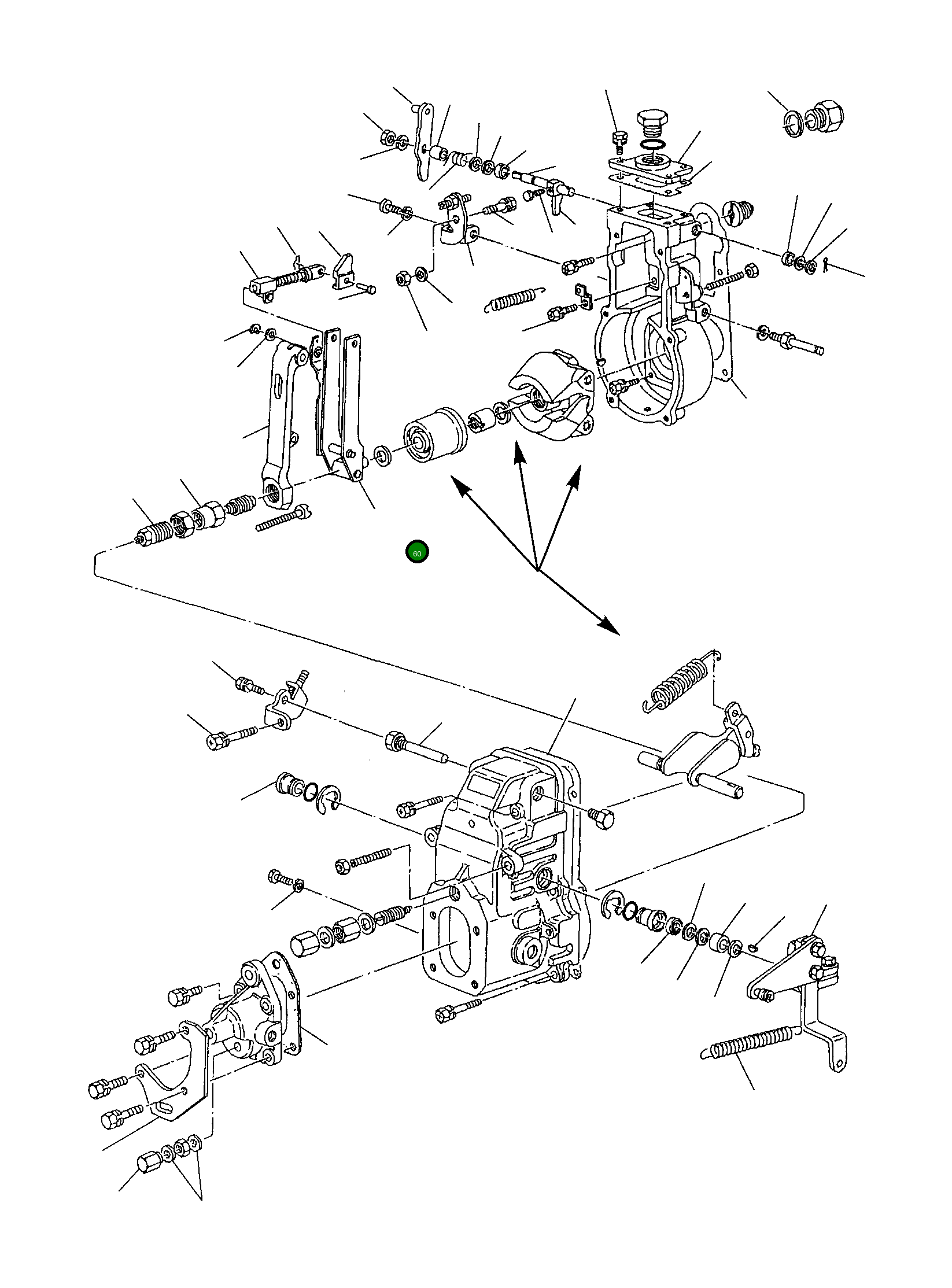Рычаг YMX1542185220  Komatsu