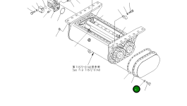 Крышка 8295-72-2271 Komatsu