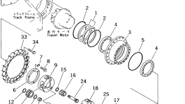 Крышка 20Y-27-21110 Komatsu