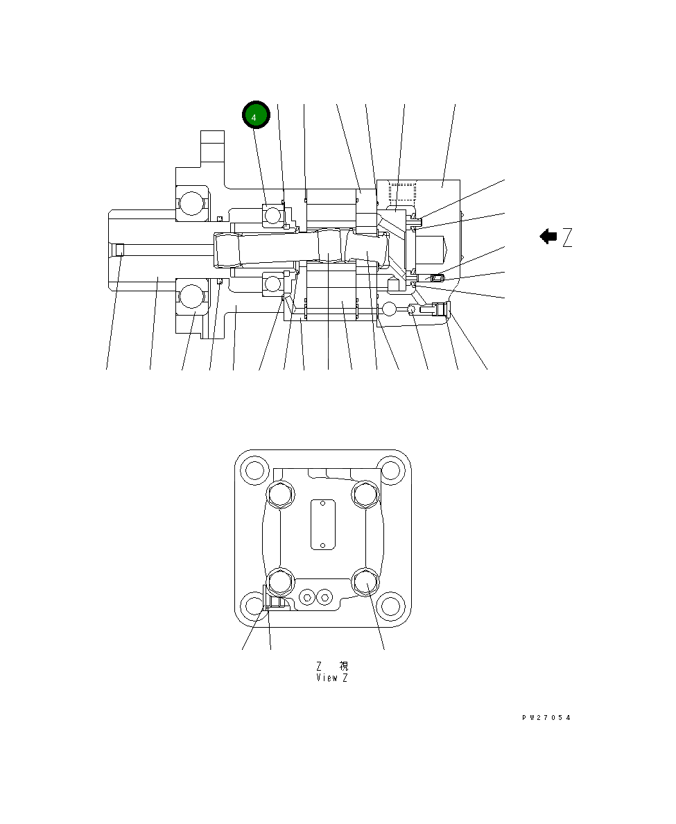 Подшипник STAD0160A Komatsu