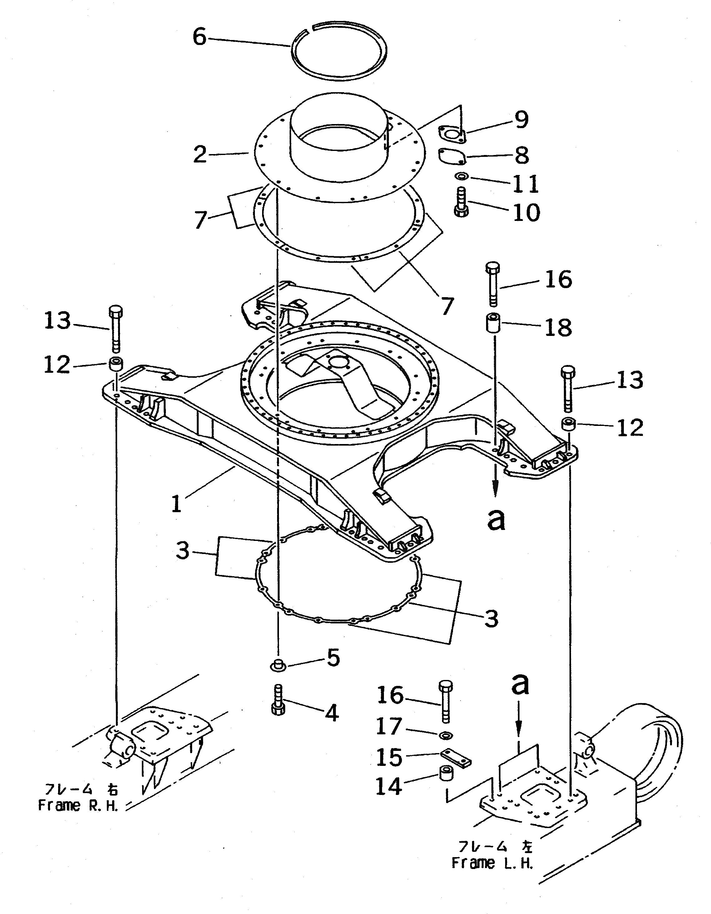 Крышка 209-30-61150 Komatsu