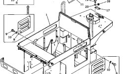 Крышка 257-10-24550 Komatsu