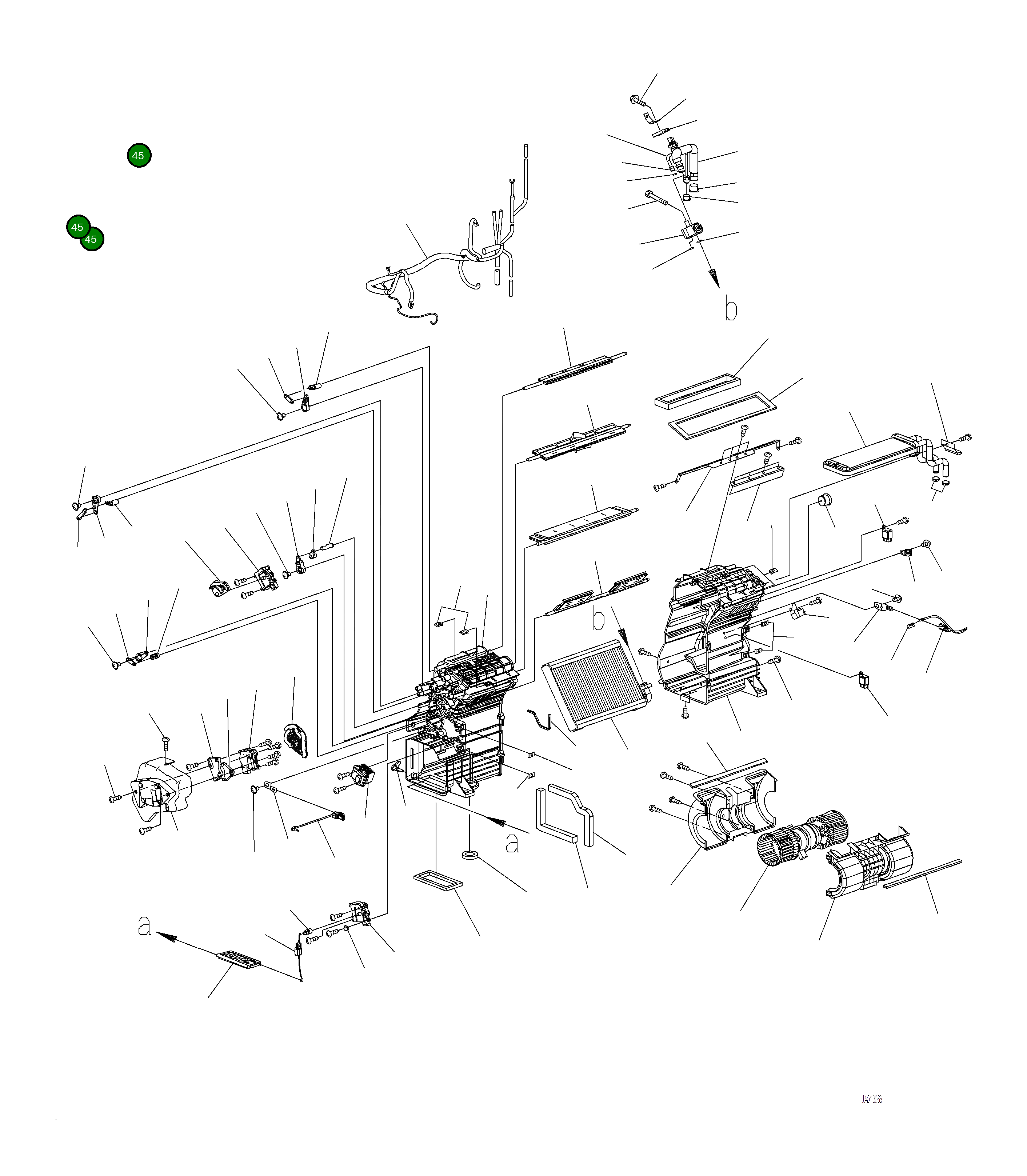 Рычаг AN51571-46340 Komatsu