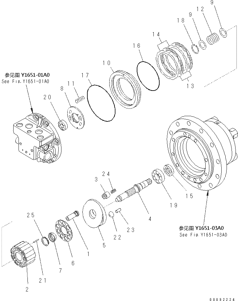 Подшипник TZ400G2049-00 Komatsu