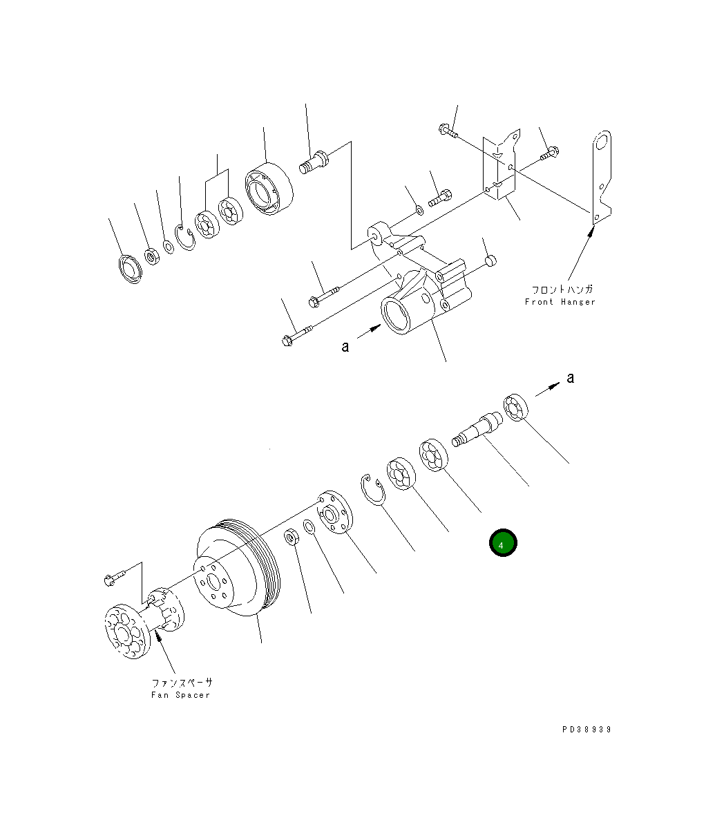 Подшипник 06030-06305 Komatsu