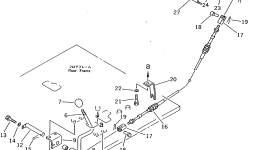 Рычаг 20K-43-11350 Komatsu
