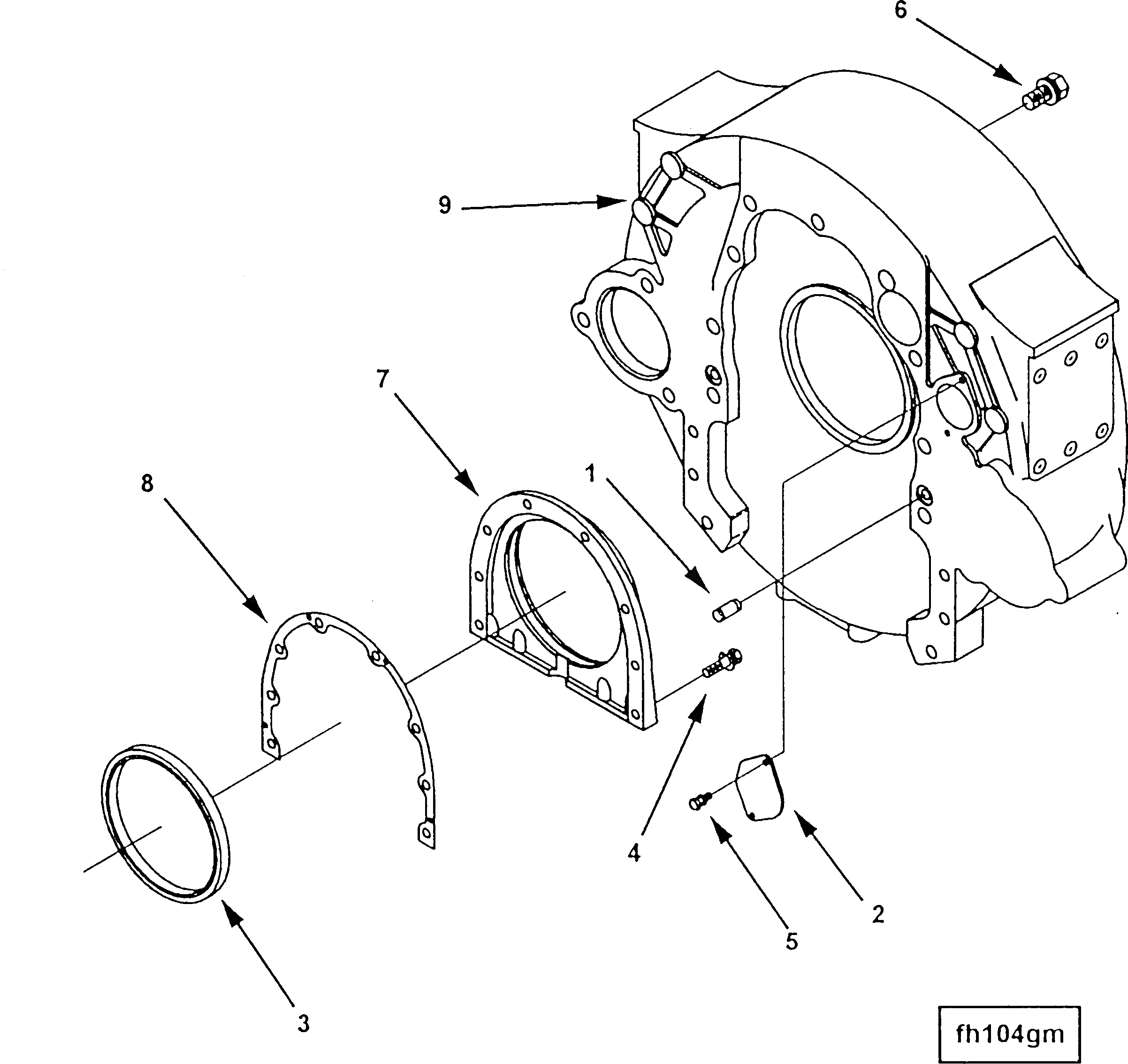 Крышка CU70657 Komatsu