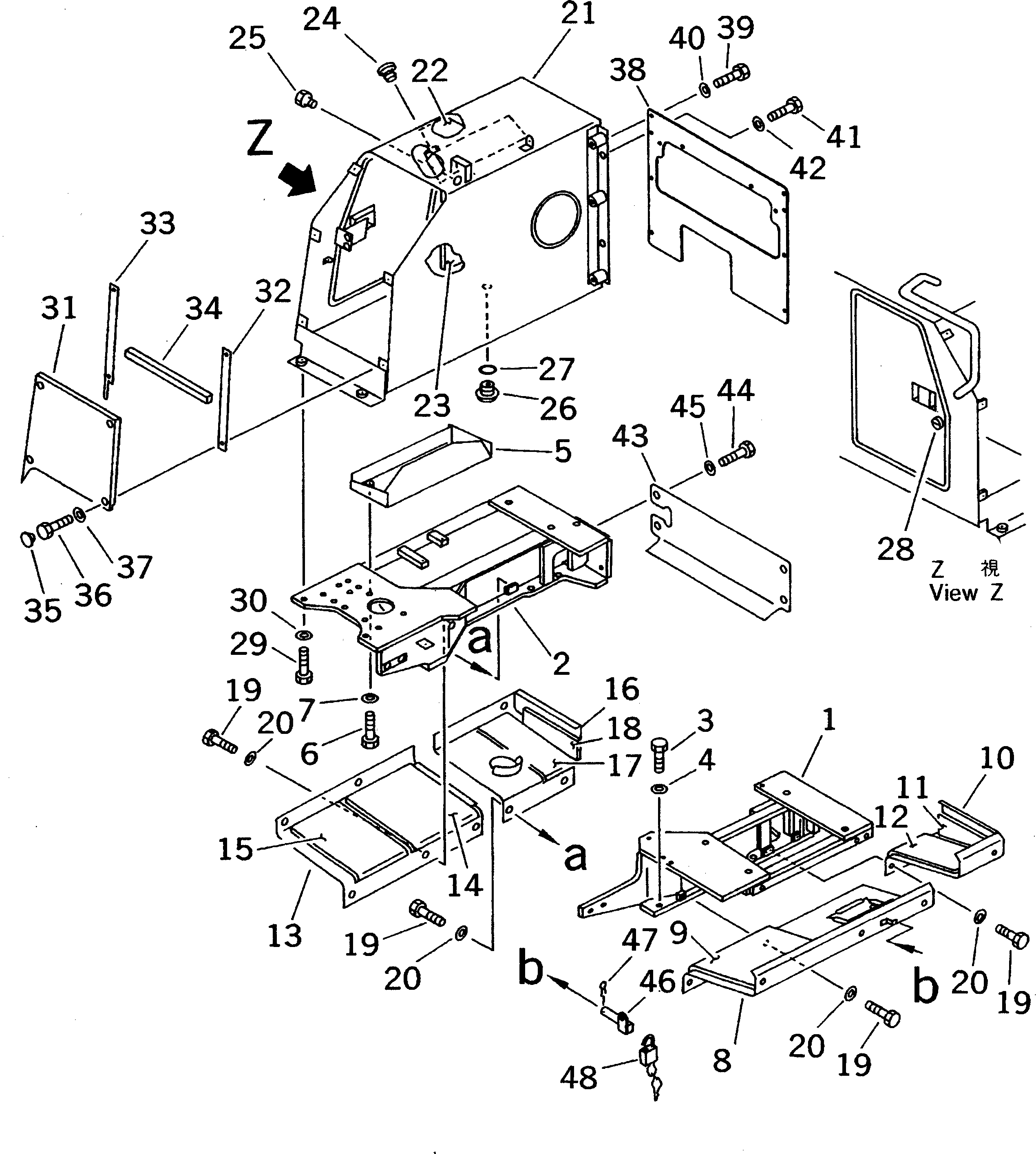 Крышка 114-X11-3350 Komatsu