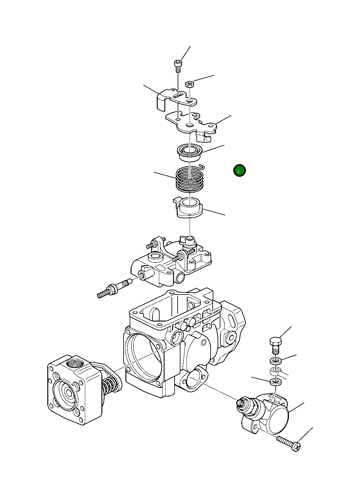 Рычаг EA8193622 Komatsu