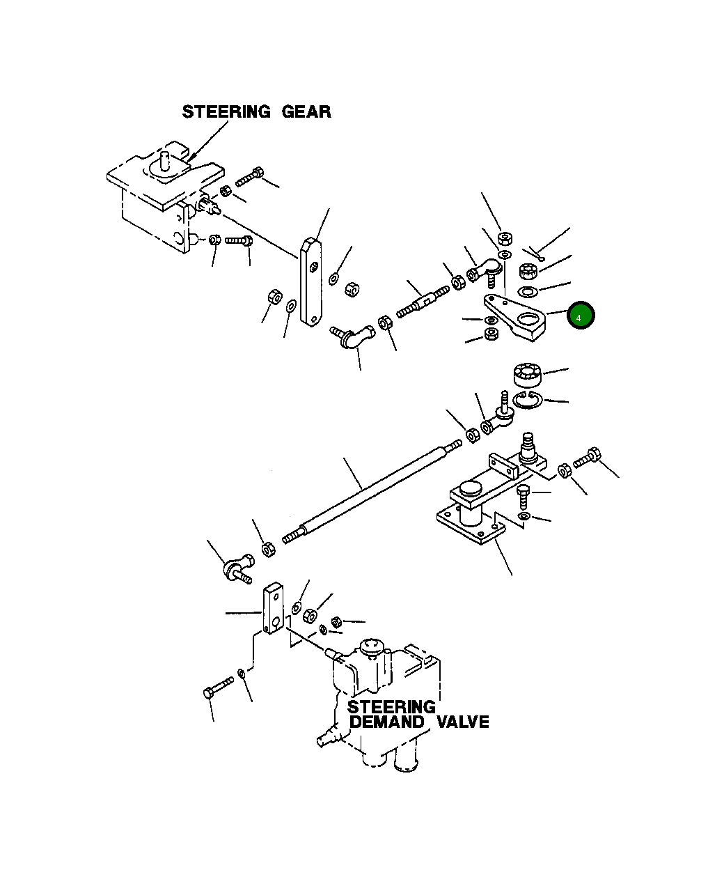 Рычаг 425-40-11311  Komatsu
