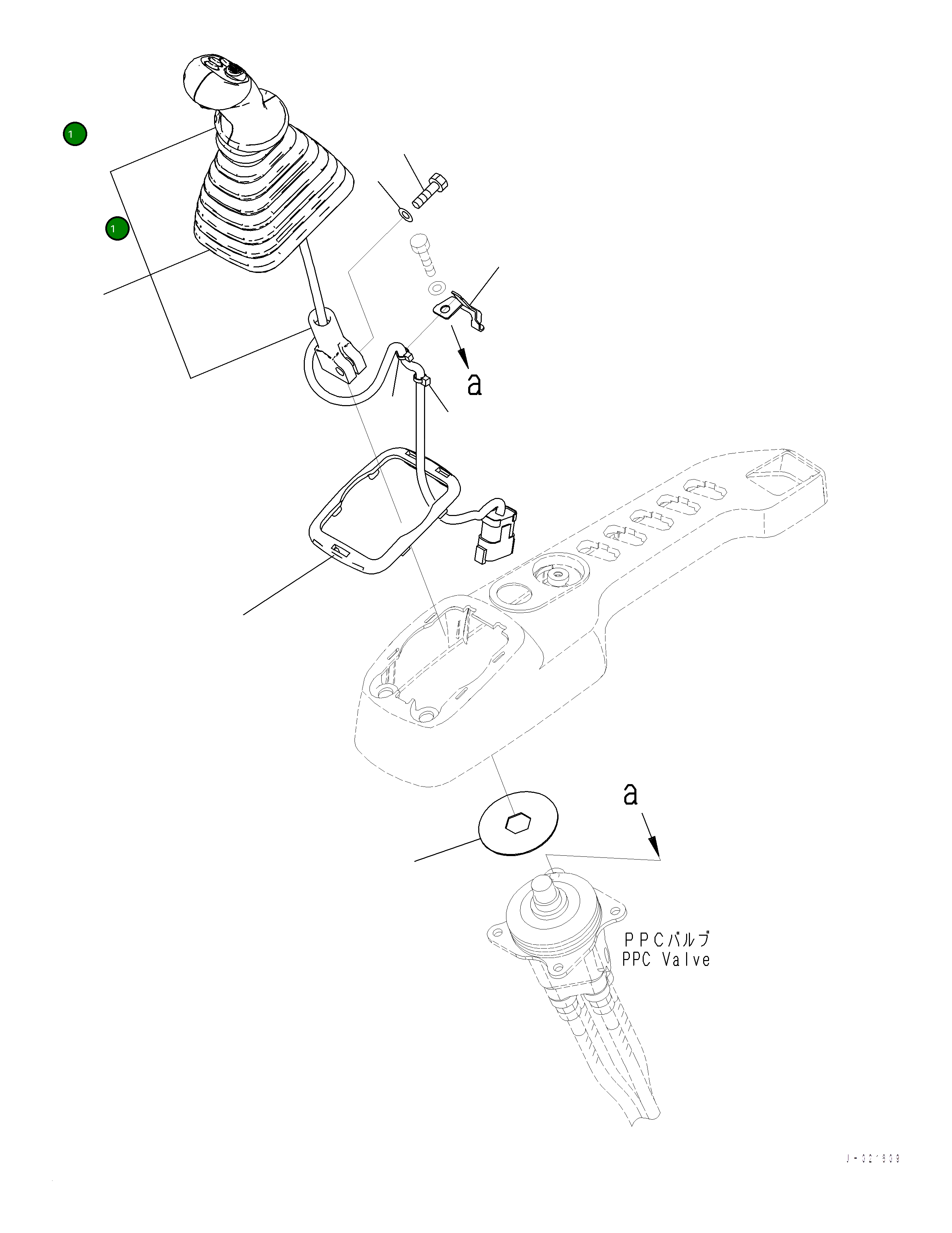 Рычаг 2A5-43-K3220 Komatsu