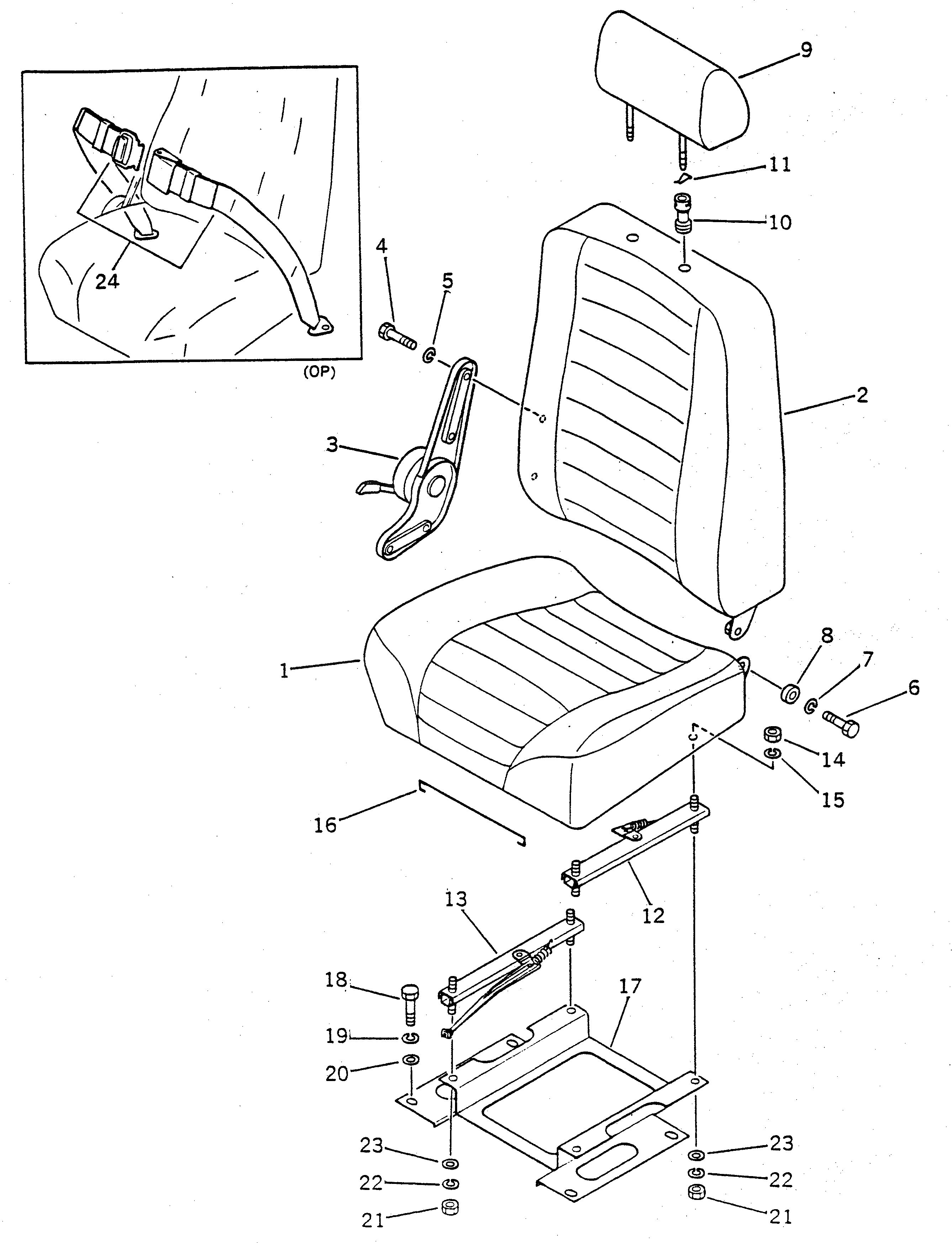 Рычаг 23S-57-12240  Komatsu