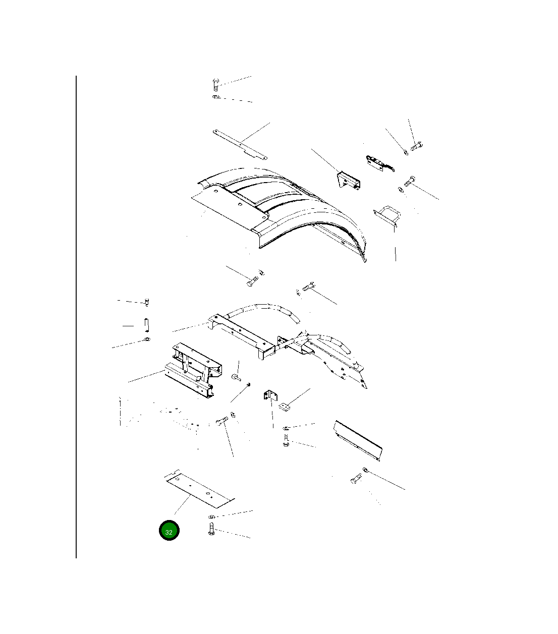 Крышка 421-54-52430  Komatsu