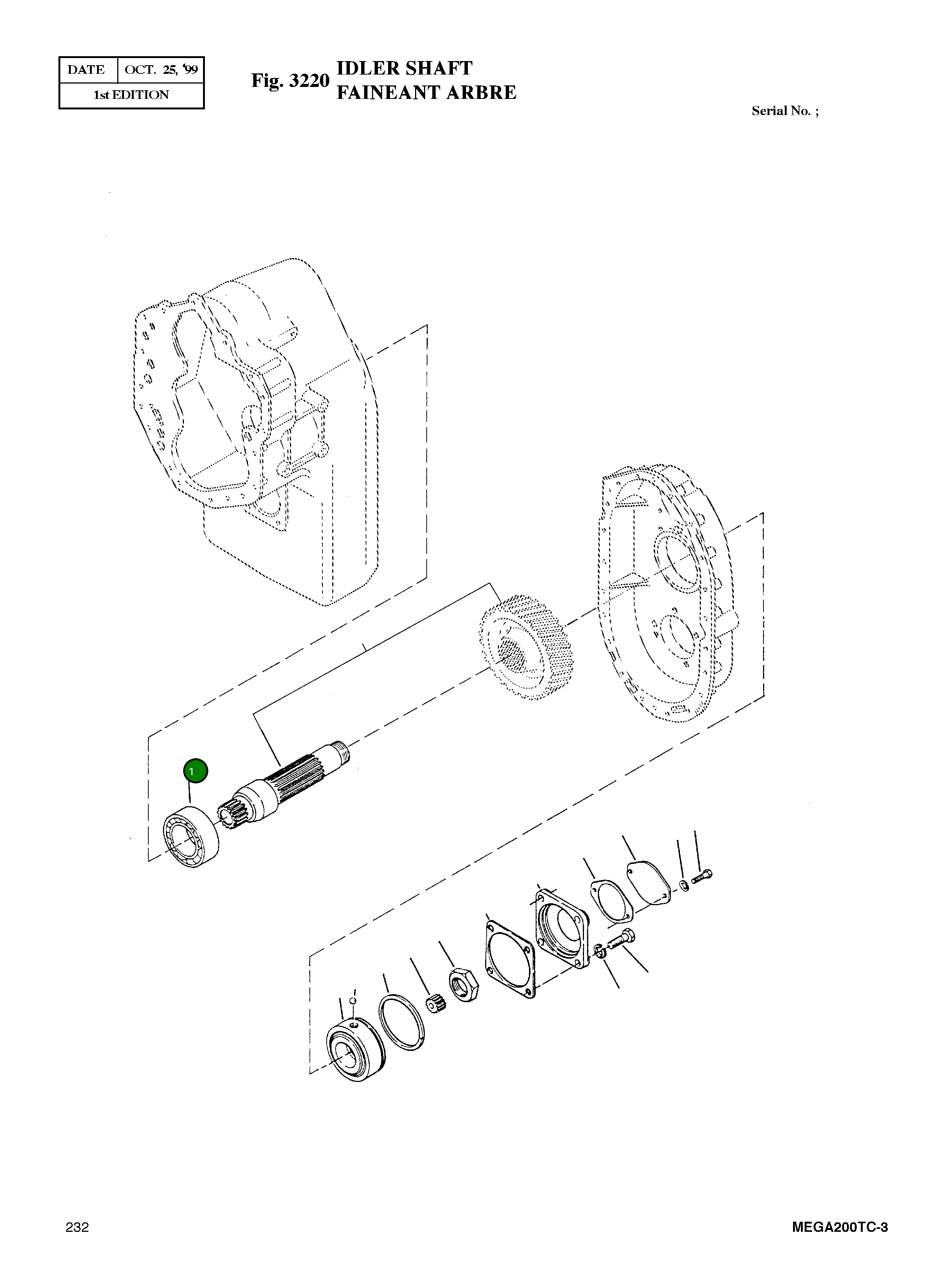 Подшипник 229862 Komatsu