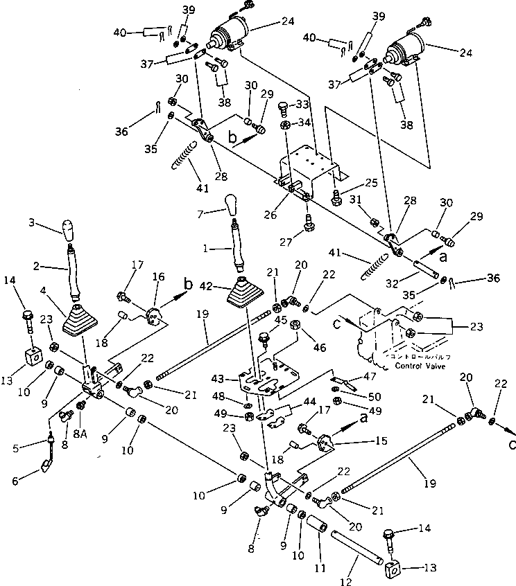 Рычаг 419-43-18360 Komatsu