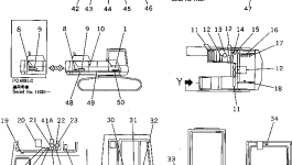 Крышка 208-54-33190 Komatsu