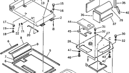 Лист 201-54-35720 Komatsu