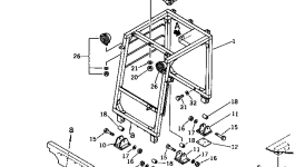 Защитный кожух 11T-54-13111 Komatsu