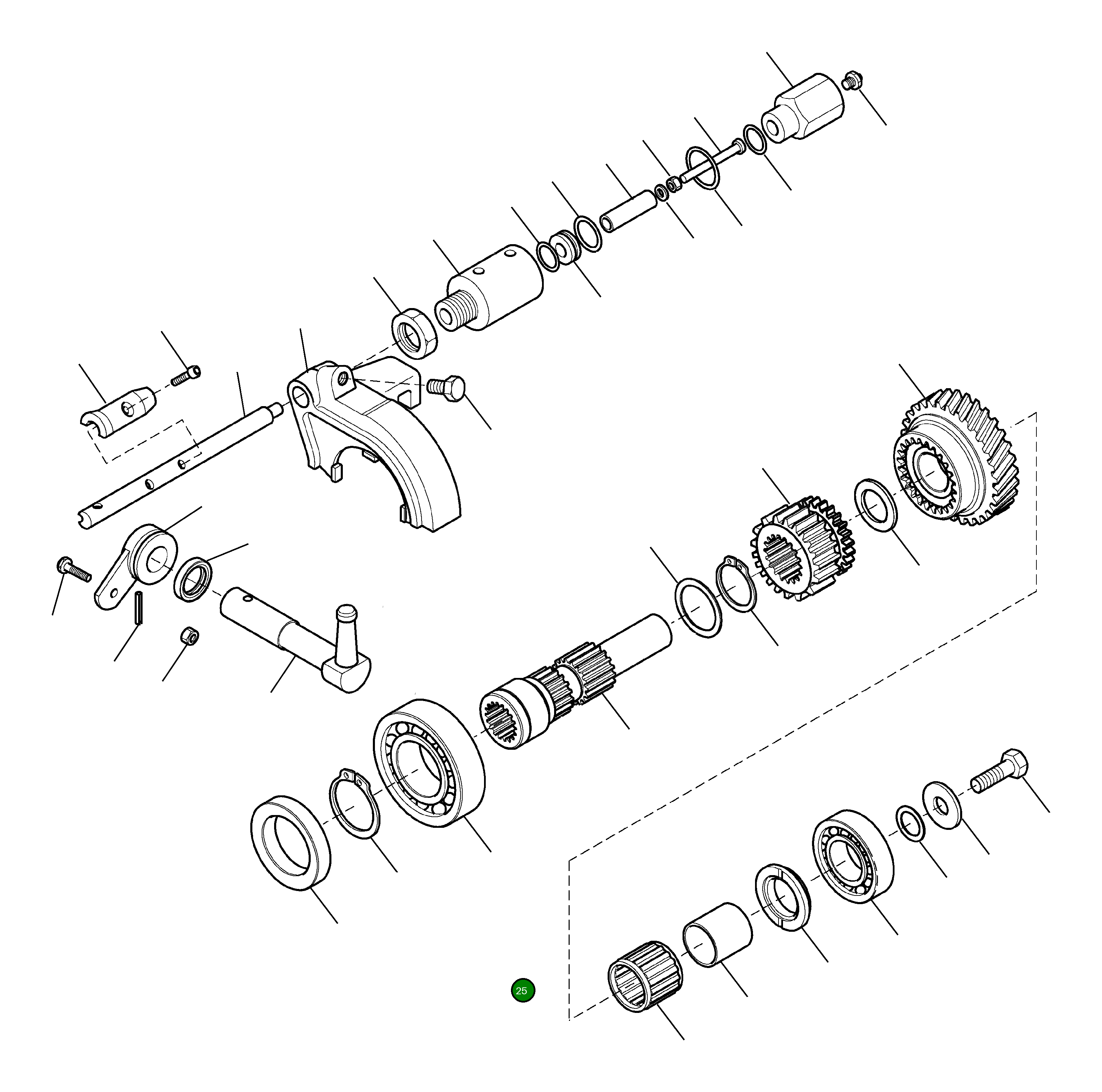 Подшипник 805010135 Komatsu