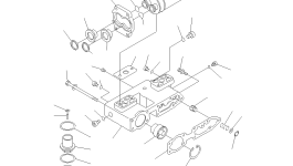 Крышка CU3071981 Komatsu