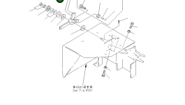 Рычаг 26A-43-11121 Komatsu