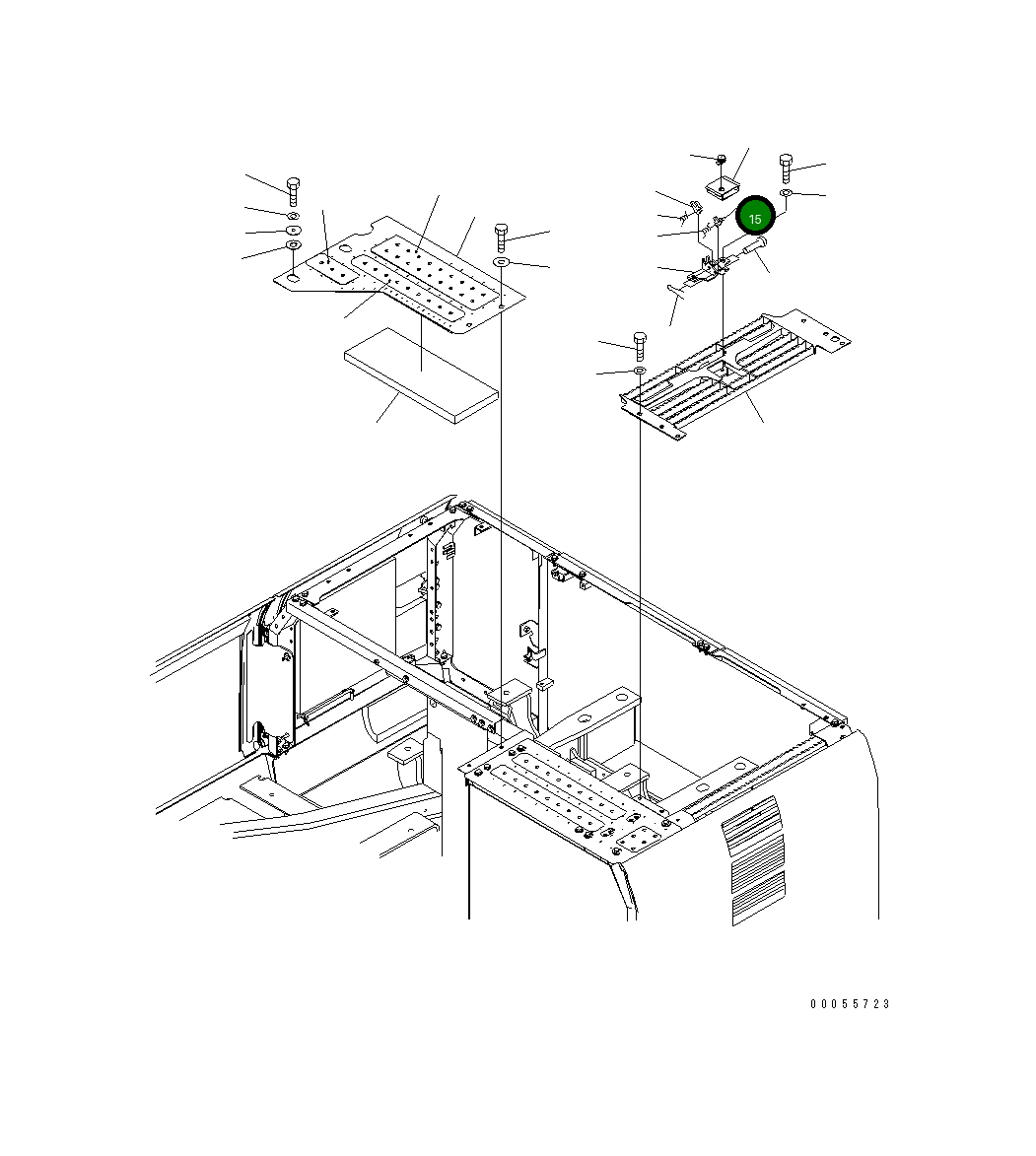 Рычаг 20Y-54-75910 Komatsu