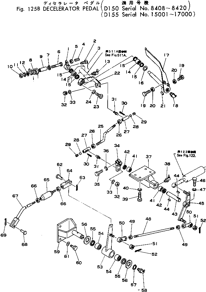 Рычаг 175-43-34451 Komatsu