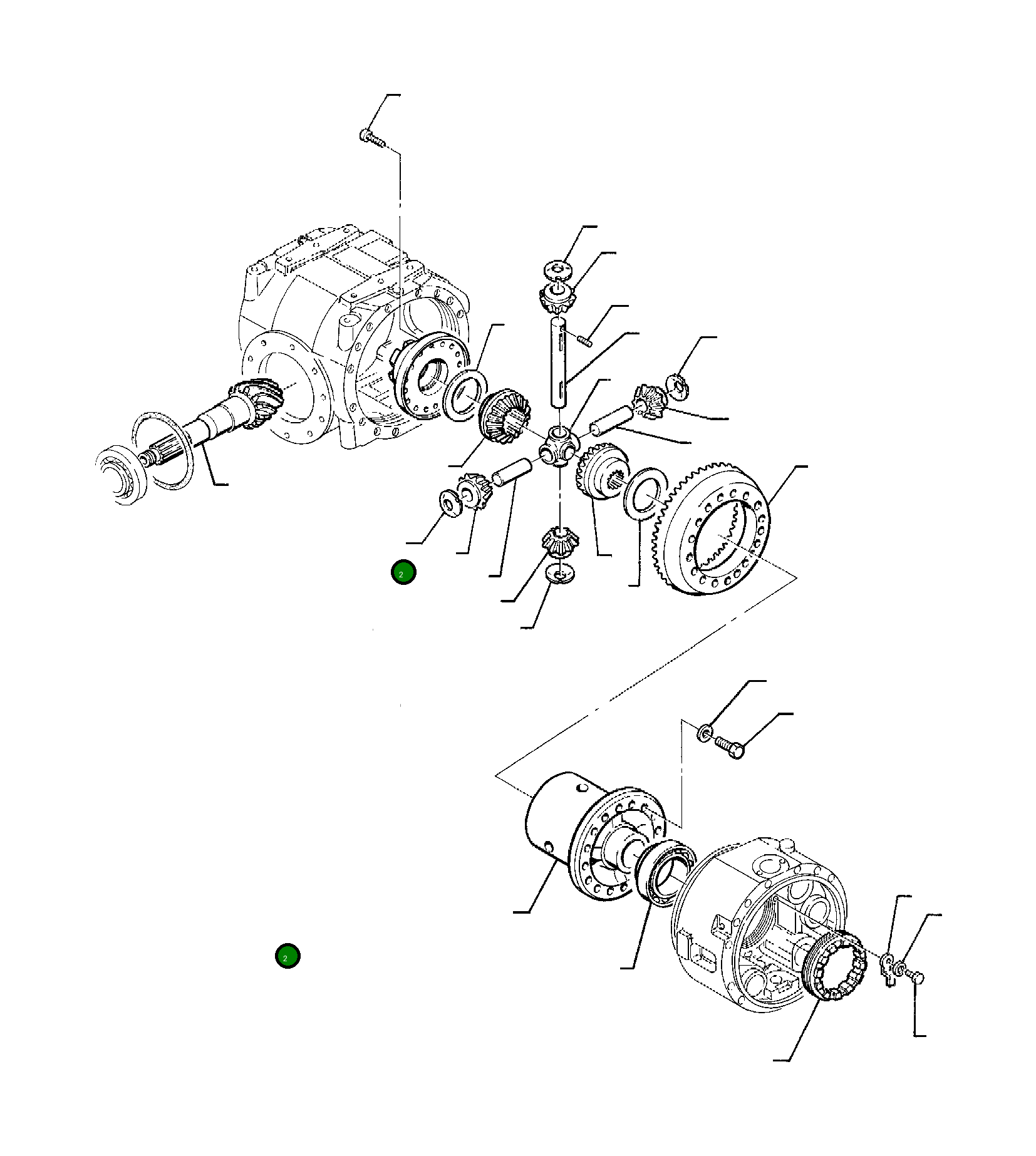 Крышка HU1764431 Komatsu