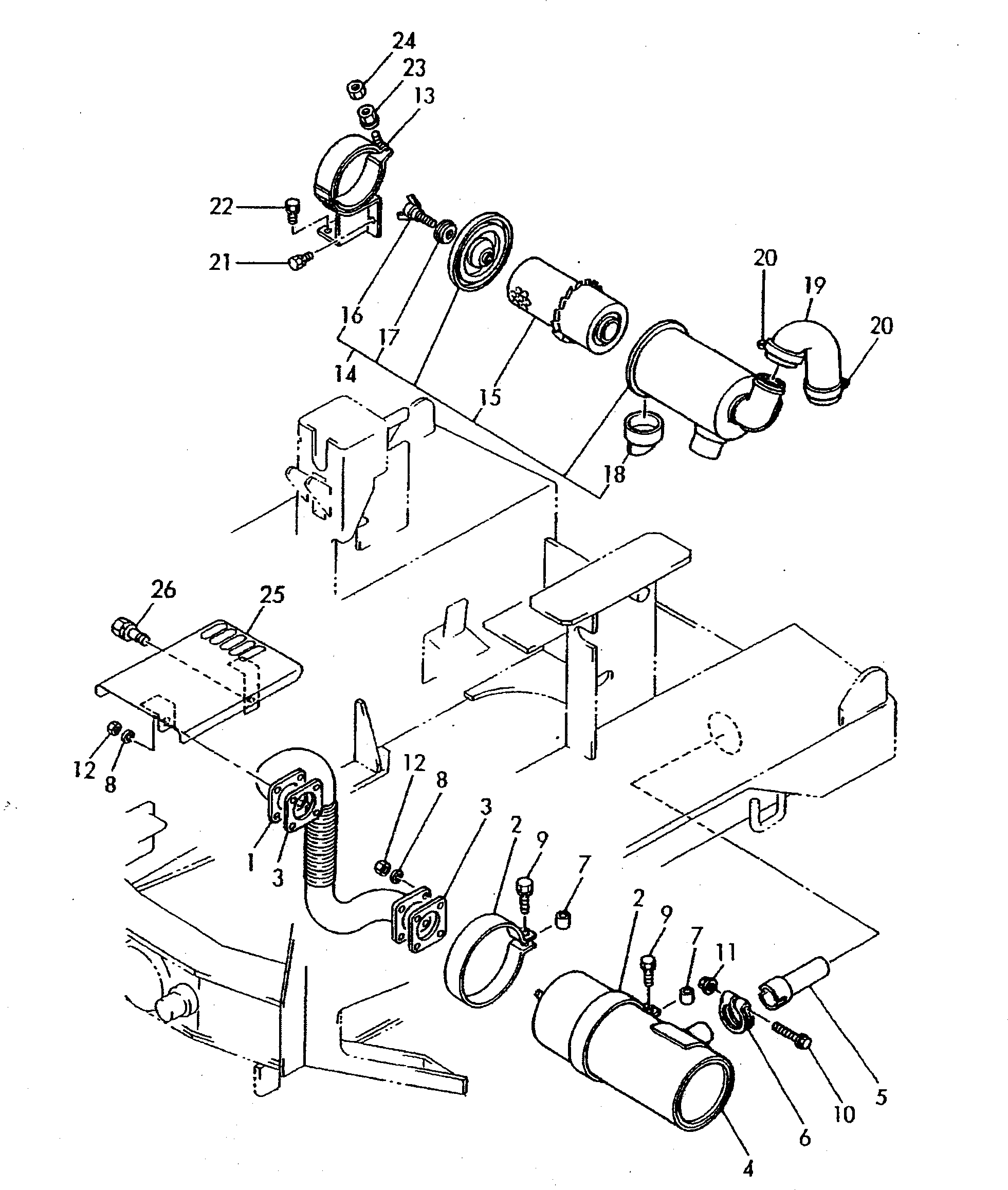 Крышка YM172519-11380 Komatsu