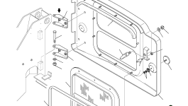 Крышка 37A-69-11613 Komatsu