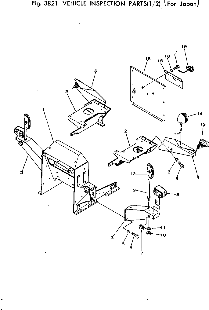 Крышка 103-54-29140 Komatsu