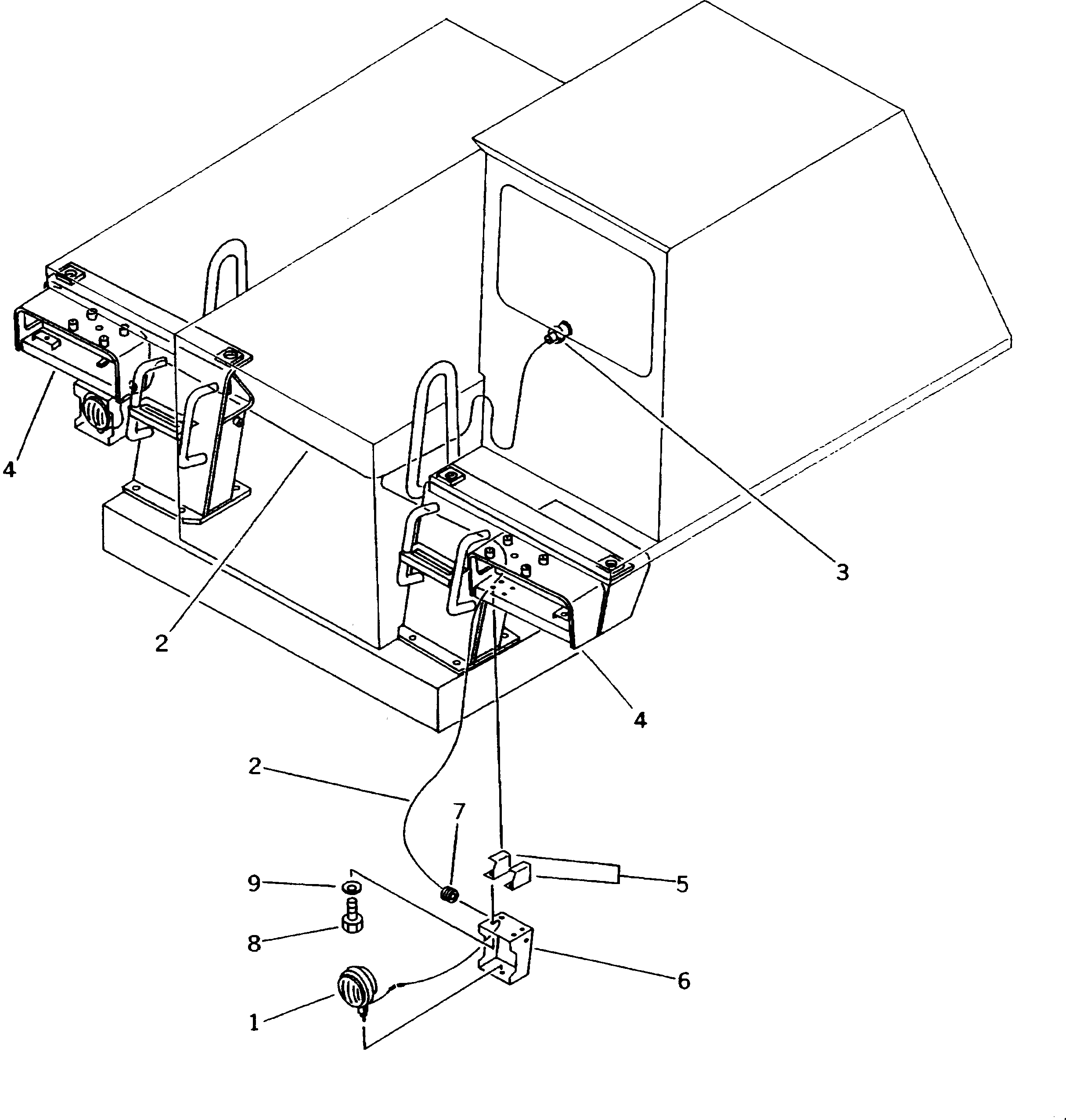 Крышка 567-85-42110  Komatsu
