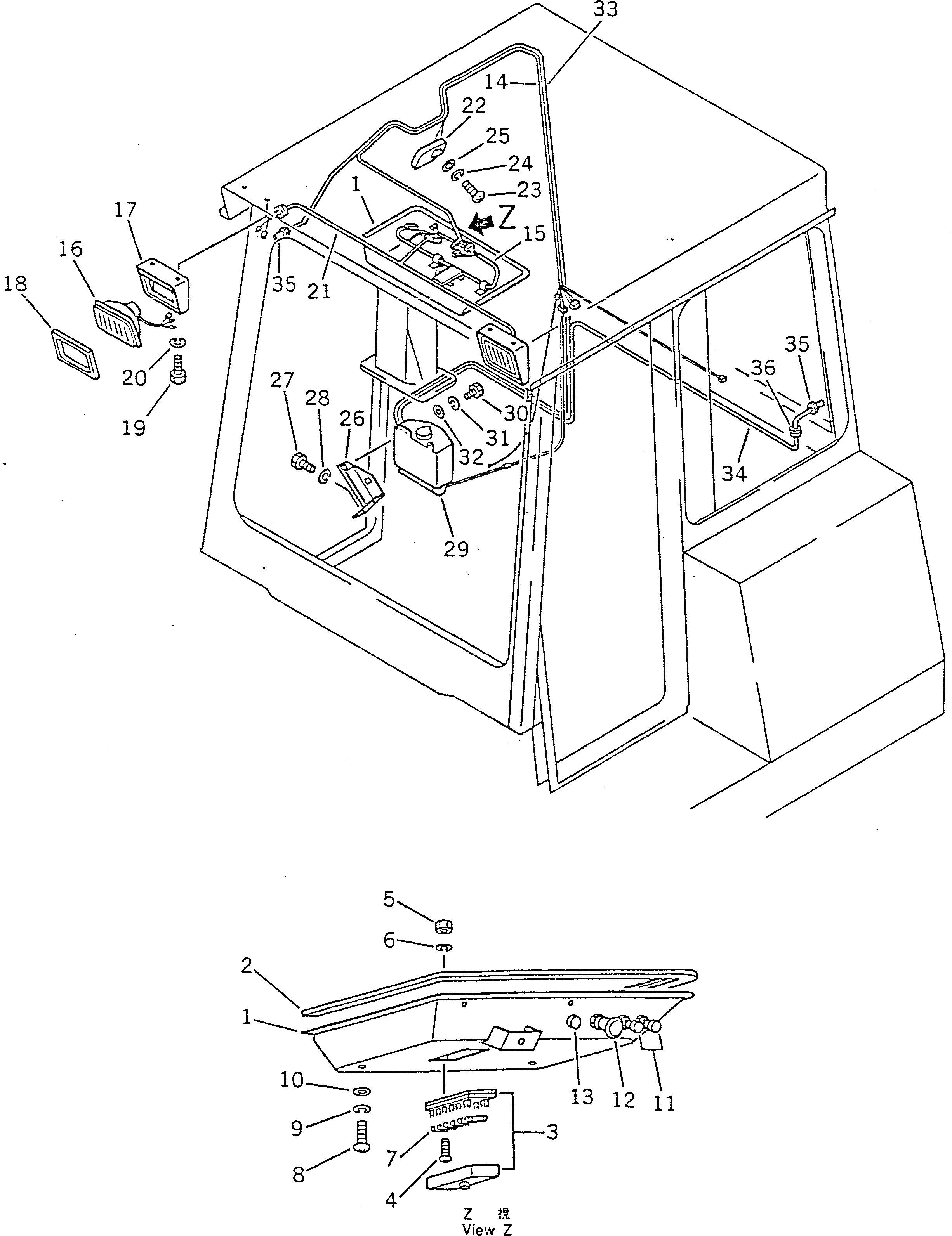 Крышка 142-979-1921 Komatsu
