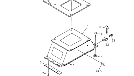Кронштейн BW011909 Komatsu