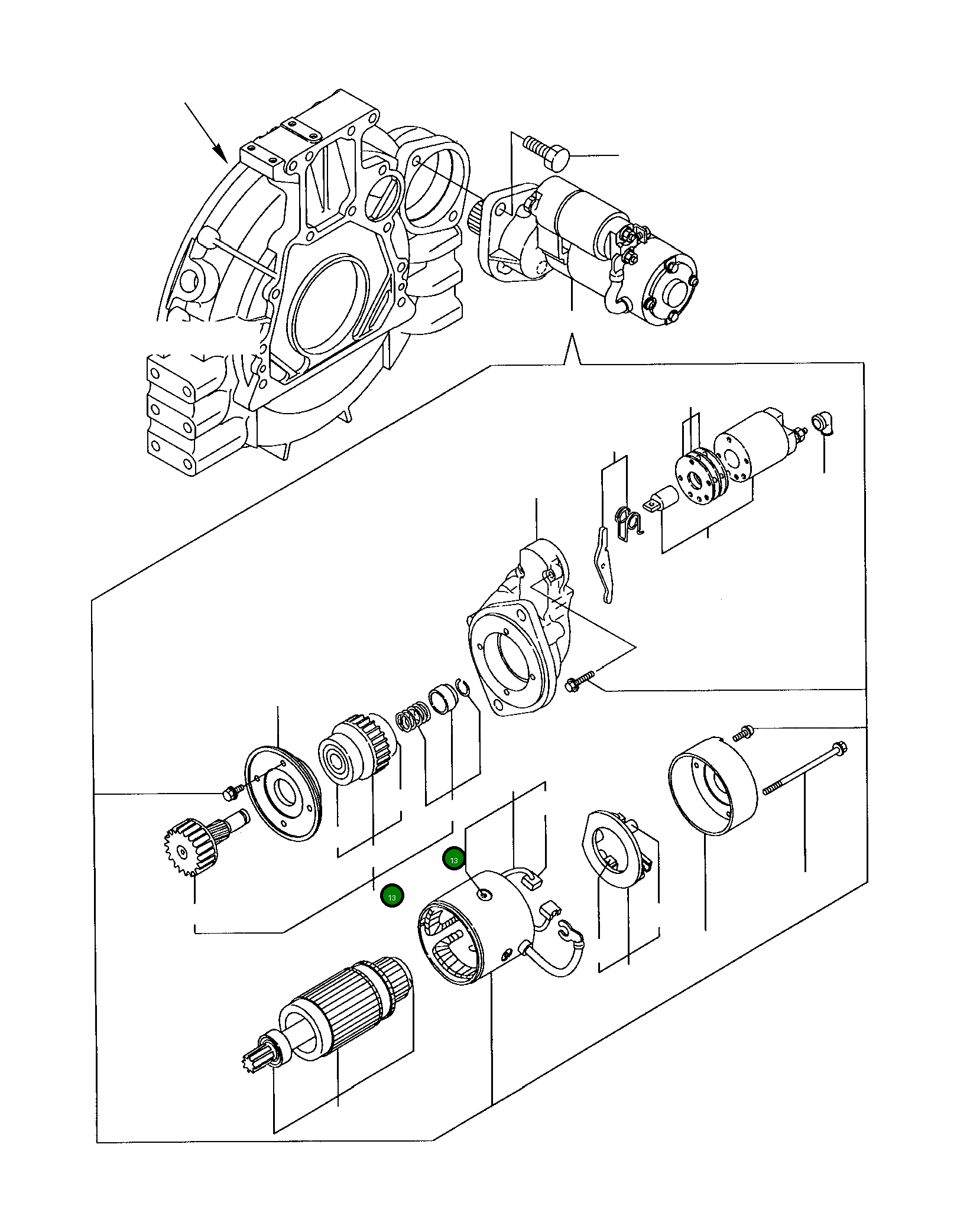 Подшипник YMX2240610100 Komatsu