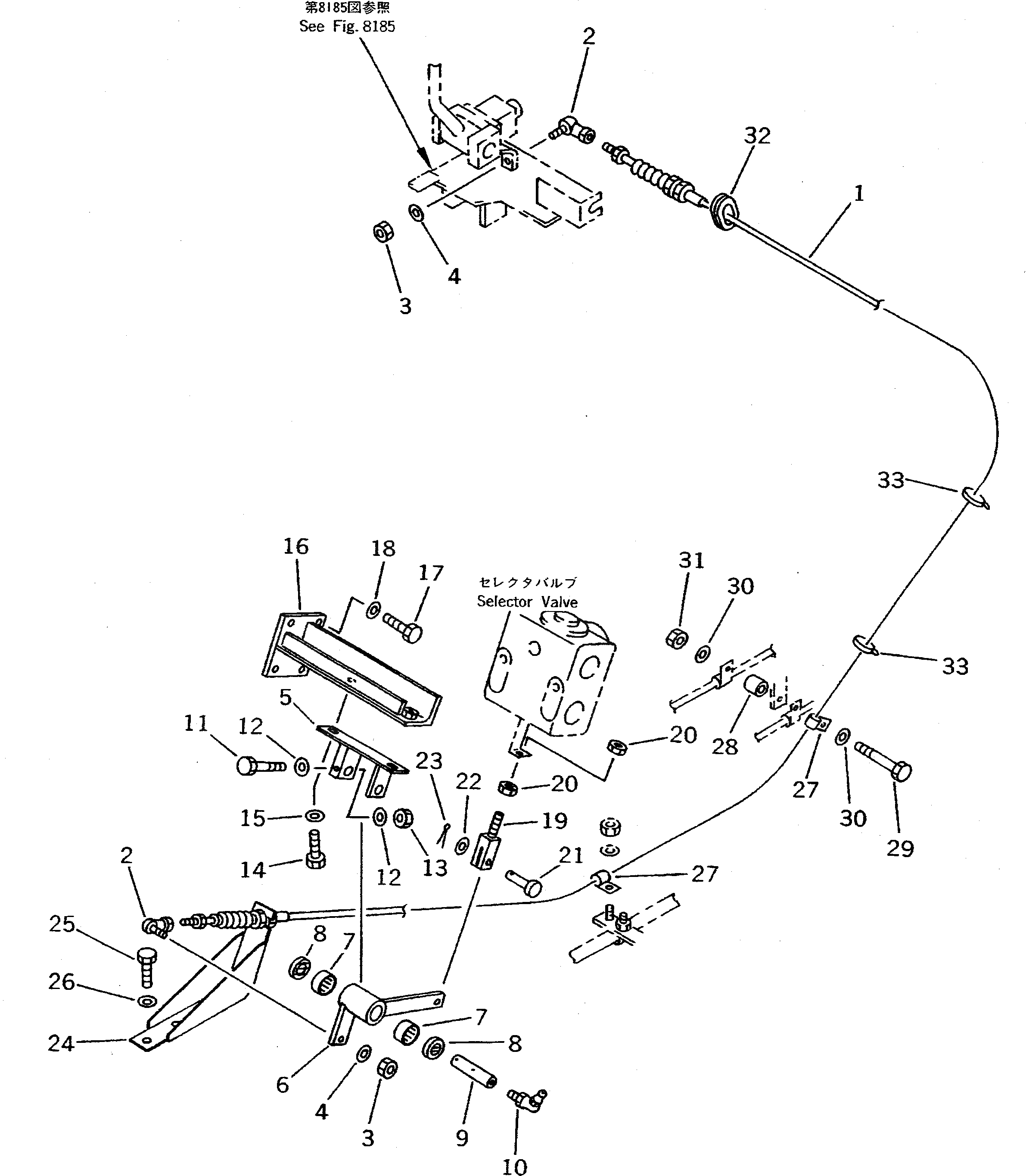 Рычаг 415-878-1280 Komatsu