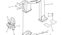 Крышка 41E-54-19181  Komatsu